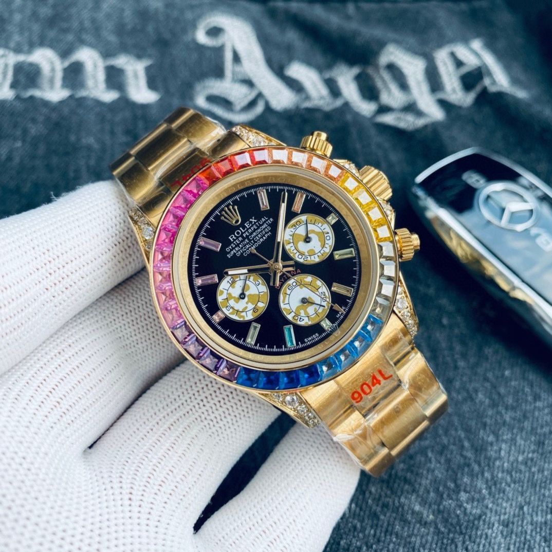 Rolex Rainbow Daytona men Automatic Watch